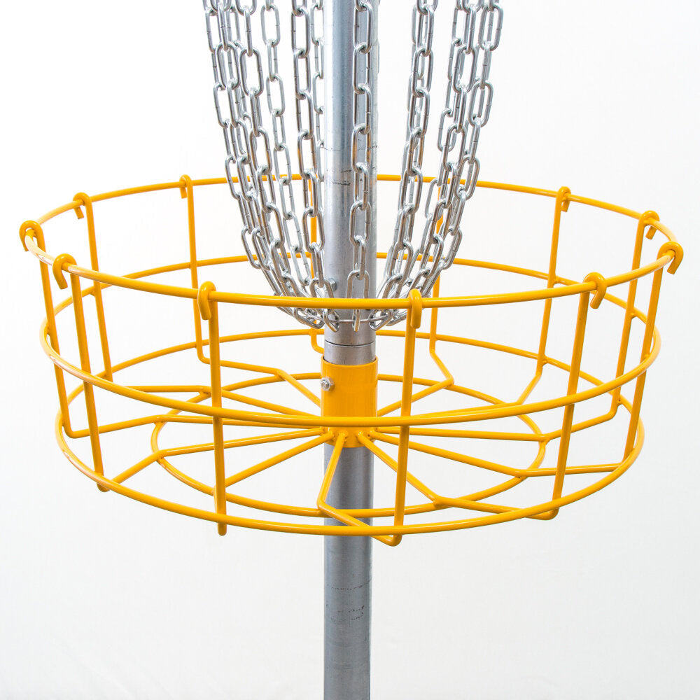 Latitude 64 ProBasket Skill Disc Golf Basket - Yellow