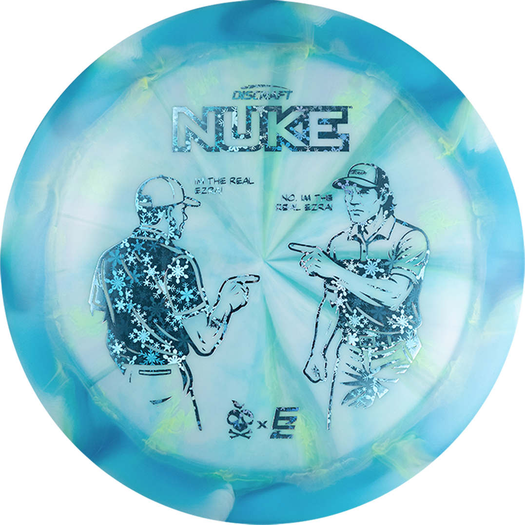 Discraft Ezra vs. Ezra ESP Swirl Nuke