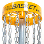 Latitude 64 ProBasket Skill Disc Golf Basket - Yellow