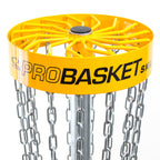 Latitude 64 ProBasket Skill Disc Golf Basket - Yellow