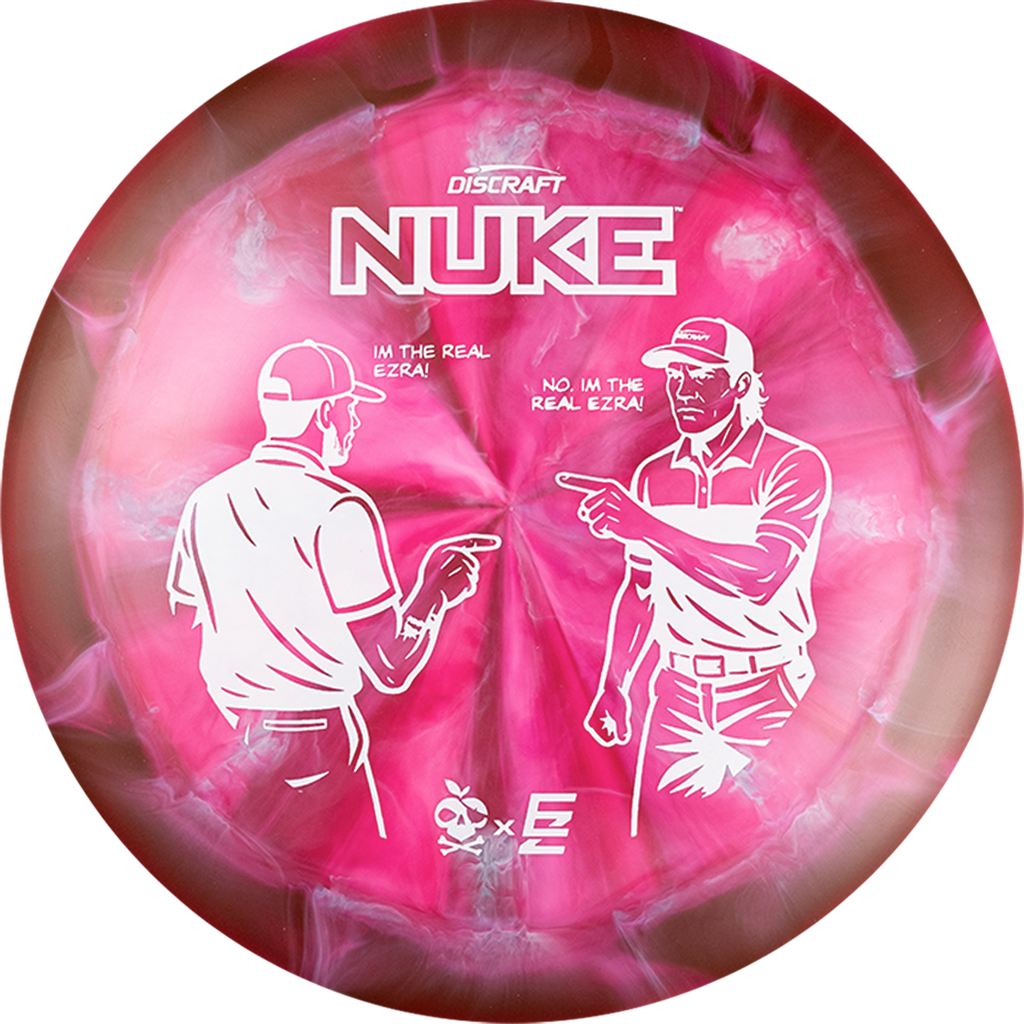 Discraft Ezra vs. Ezra ESP Swirl Nuke